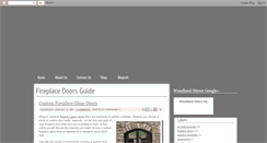Desktop Screenshot of fireplacedoorsguide.com